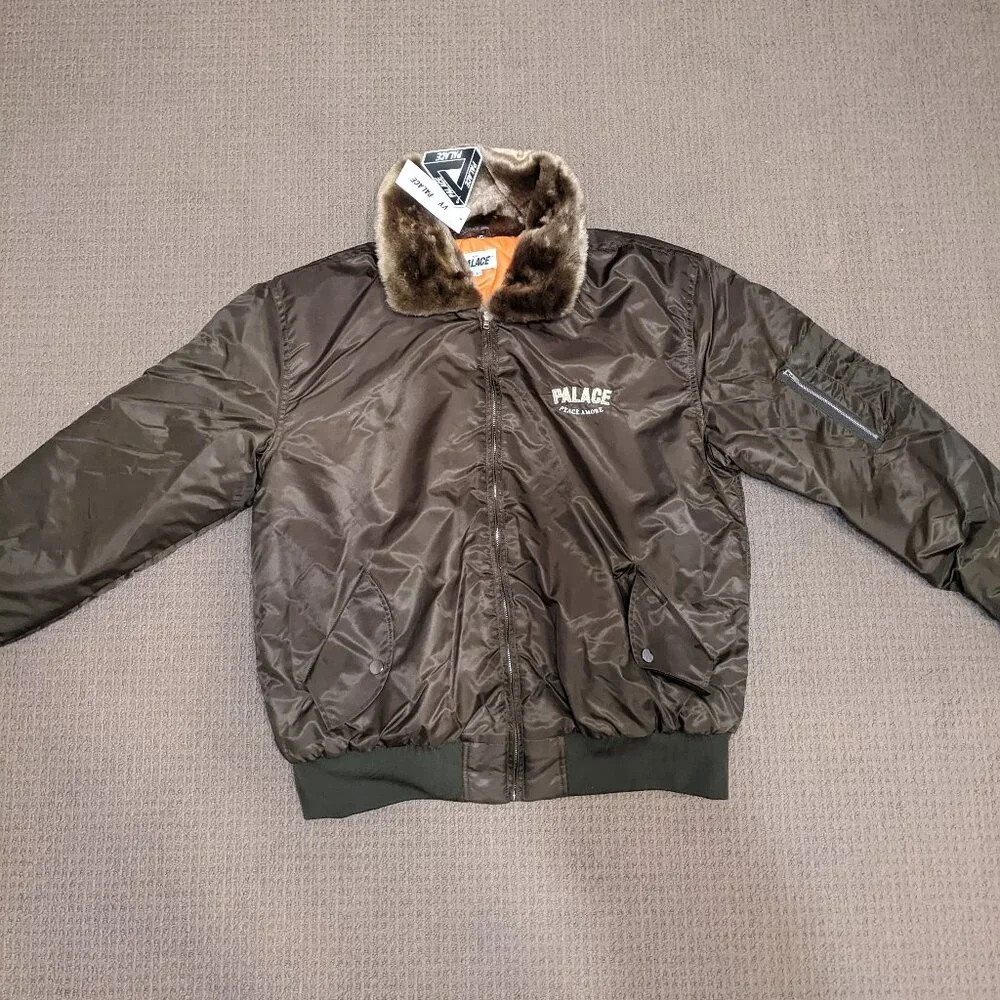 Palace Peace Amore Bomber Jacket - Picture 1 of 10